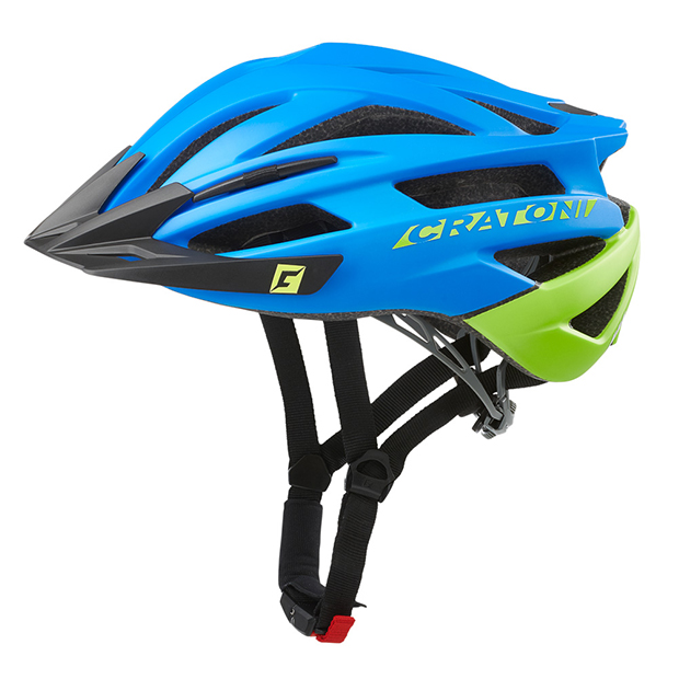 Helma CRATONI Agravic Blue/Lime Matt Varianta: L/XL (58-62cm)