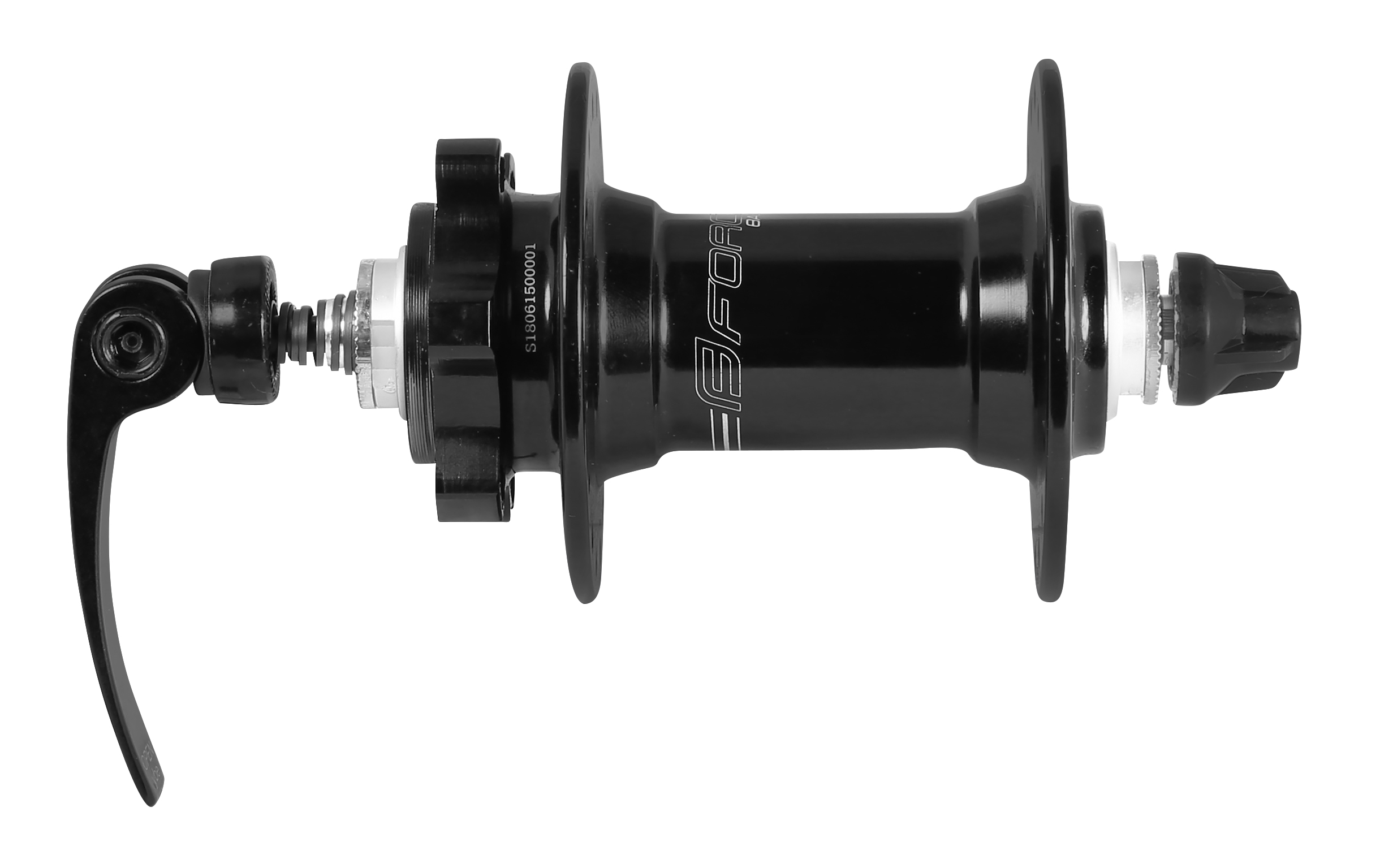 náboj přední FORCE BASIC RÚ,6d kotouč 32d, černý