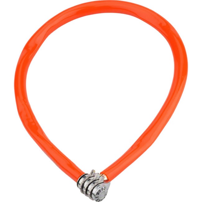 Zámek na kód KRYPTONITE Keeper 665 Combo 6x650mm Varianta: Orange