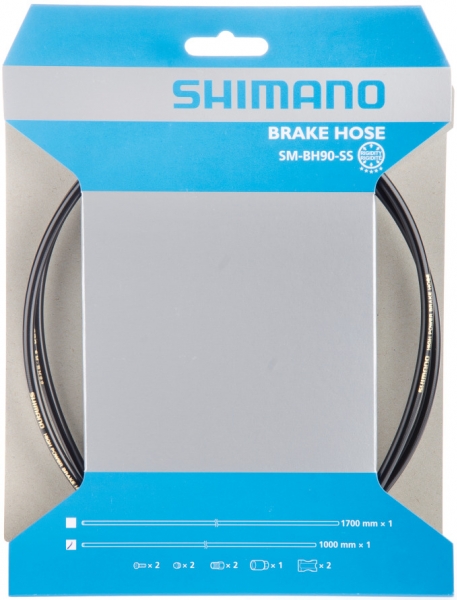 hadička hydraulických brzd Shimano SM-BH90-SS Deore 1000mm černá original balení