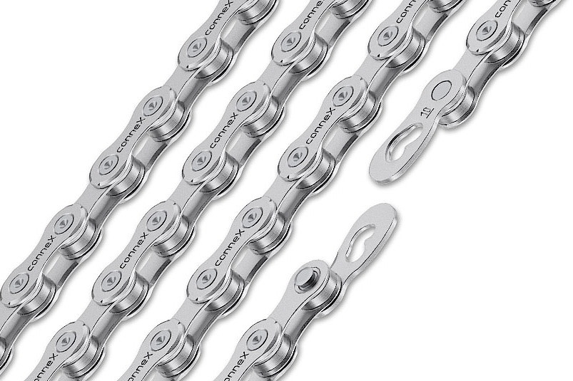 Řetěz CONNEX 10s0 pro 10-kolo, stříbrný