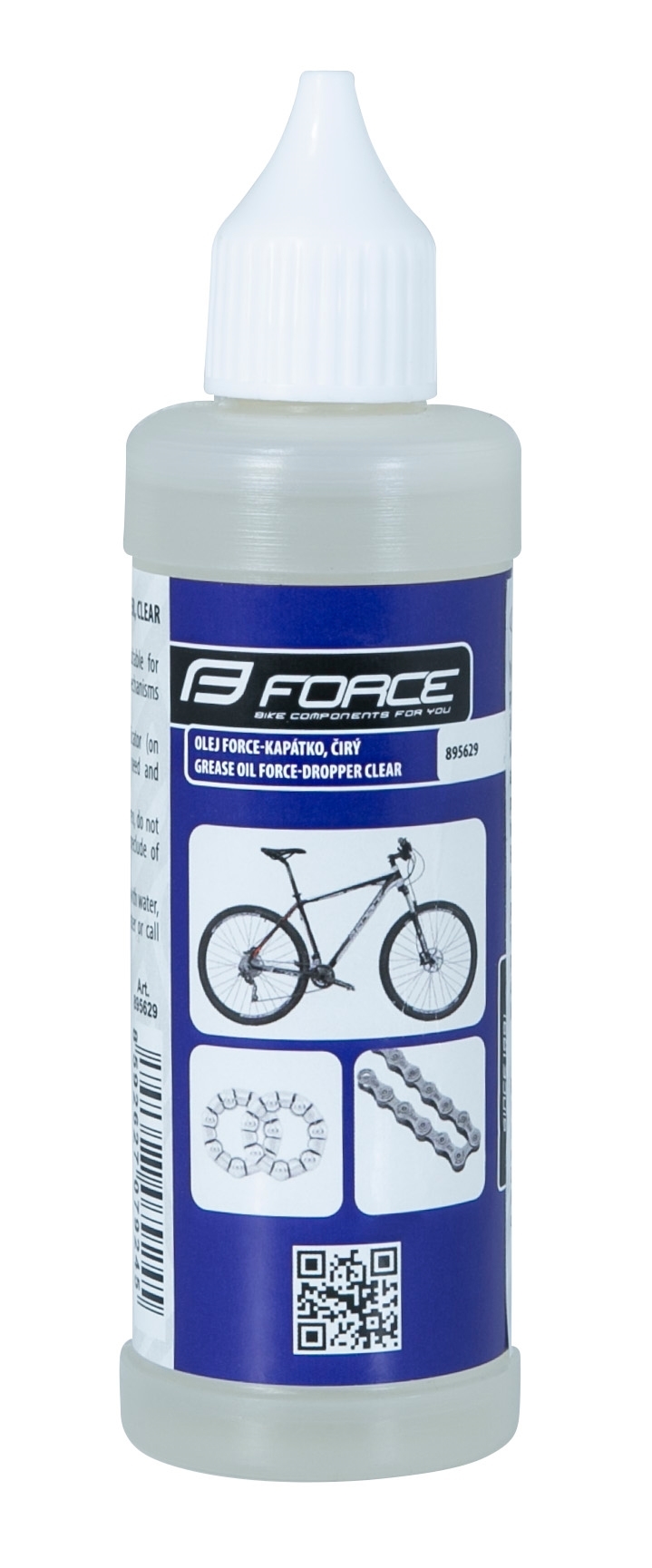 FORCE olej-kapátko FORCE, čirý, minerální, 80 ml