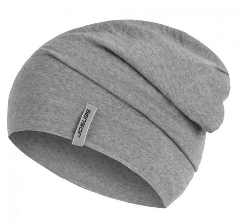 čepice SENSOR MERINO WOOL šedá Velikost.: L