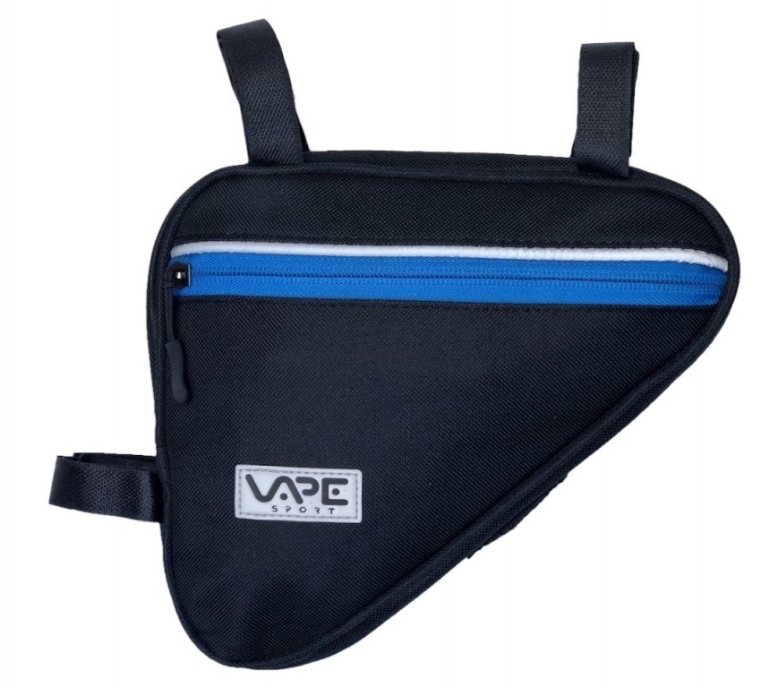 brašna Vape rámová malá 3 kapsy modrý zip