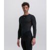 Funkční triko s dlouhým rukávem SANTINI Dry Black (Varianta M/L)