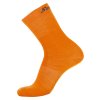 Ponožky SANTINI Wool Fluo Orange - 36-39