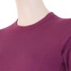 triko dlouhé dámské SENSOR MERINO DOUBLE FACE lilla