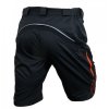 kalhoty krátké pánské HAVEN NAVAHO SLIMFIT černo/červené s cyklovložkou (Velikost L)
