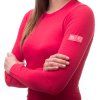 triko dlouhé dámské SENSOR MERINO ACTIVE magenta (Velikost XL)
