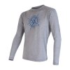 triko dlouhé pánské SENSOR MERINO ACTIVE PT COMPASS šedé