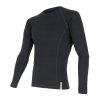 triko dlouhé pánské SENSOR MERINO DOUBLE FACE černé (Velikost L)