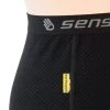 spodky dlouhé dětské SENSOR MERINO DOUBLE FACE černé (Velikost 90)