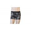boxerky SENSOR MERINO IMPRESS černé/honeycomb (Velikost M)