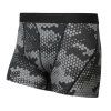 boxerky SENSOR MERINO IMPRESS černé/honeycomb (Velikost M)