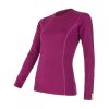 triko dlouhé dámské SENSOR MERINO ACTIVE lilla