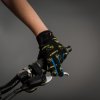 Cyklistické rukavice pro děti Bones černo-oceán