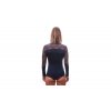 triko dlouhé dámské SENSOR MERINO IMPRESS deep blue/origami (Velikost L)