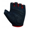Cyklistické rukavice pro dospělé Road Master černé/červené