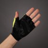Cyklistické rukavice pro dospělé Solar neonově žluté