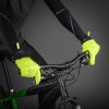 Zimné cyklistické rukavice pro dospělé Express+ černé/neónové