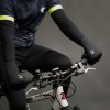 Zimní cyklistické rukavice Polarfleece Titan černé