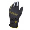 Zimní cyklistické rukavice pro děti Kids Waterproof černé/neonově žluté