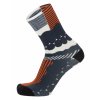 Ponožky SANTINI Optic Flashy Orange - 40-43