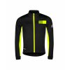 bunda F FROST KID softshell, černo-fluo