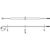 drát nerez CnSpoke AERO 424 2x256mm černý