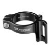 objímka přesmyku na rám 31,8 mm Al, černá