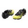 tretry FORCE MTB SCORE, fluo-černé v.43,45