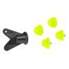 tretry FORCE MTB SCORE, fluo-černé v.43,45