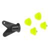tretry FORCE MTB SCORE, fluo-černé v.43,45