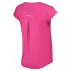 triko krátké dámské Progress TECHNICA višňový melír (Velikost S)