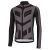 Dres s dlouhým rukávem GHOST Performance Black/Grey (Varianta S)