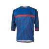 Dres s 3/4 rukávem GHOST MTN Ride Line Blue/Red (Varianta M)