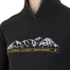 mikina pánská SENSOR MERINO UPPER MOUNTAINS černá