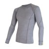 triko dlouhé pánské SENSOR MERINO ACTIVE šedé