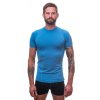 triko krátké pánské SENSOR MERINO ACTIVE modré (Velikost M)