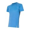 triko krátké pánské SENSOR MERINO ACTIVE modré