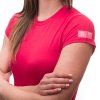triko krátké dámské SENSOR MERINO ACTIVE magenta (Velikost M)