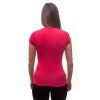 triko krátké dámské SENSOR MERINO ACTIVE magenta (Velikost M)