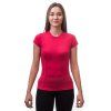 triko krátké dámské SENSOR MERINO ACTIVE magenta (Velikost M)