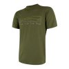 triko krátké pánské SENSOR MERINO ACTIVE PT TRACK safari
