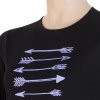 triko dlouhé dámské SENSOR MERINO ACTIVE PT ARROWS černé