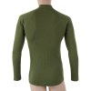 triko dlouhé pánské SENSOR MERINO DOUBLE FACE safari