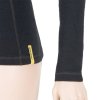 triko dlouhé dámské SENSOR MERINO DOUBLE FACE zip černé (Velikost L)