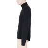 mikina pánská SENSOR MERINO UPPER zip černá