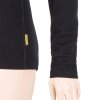 mikina dámská SENSOR MERINO UPPER zip černá