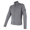 mikina pánská SENSOR MERINO UPPER šedá (Velikost L)